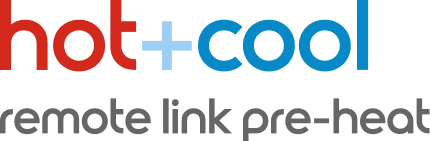 Dyson Hot+Cool Remote Link Pre-heat logo.